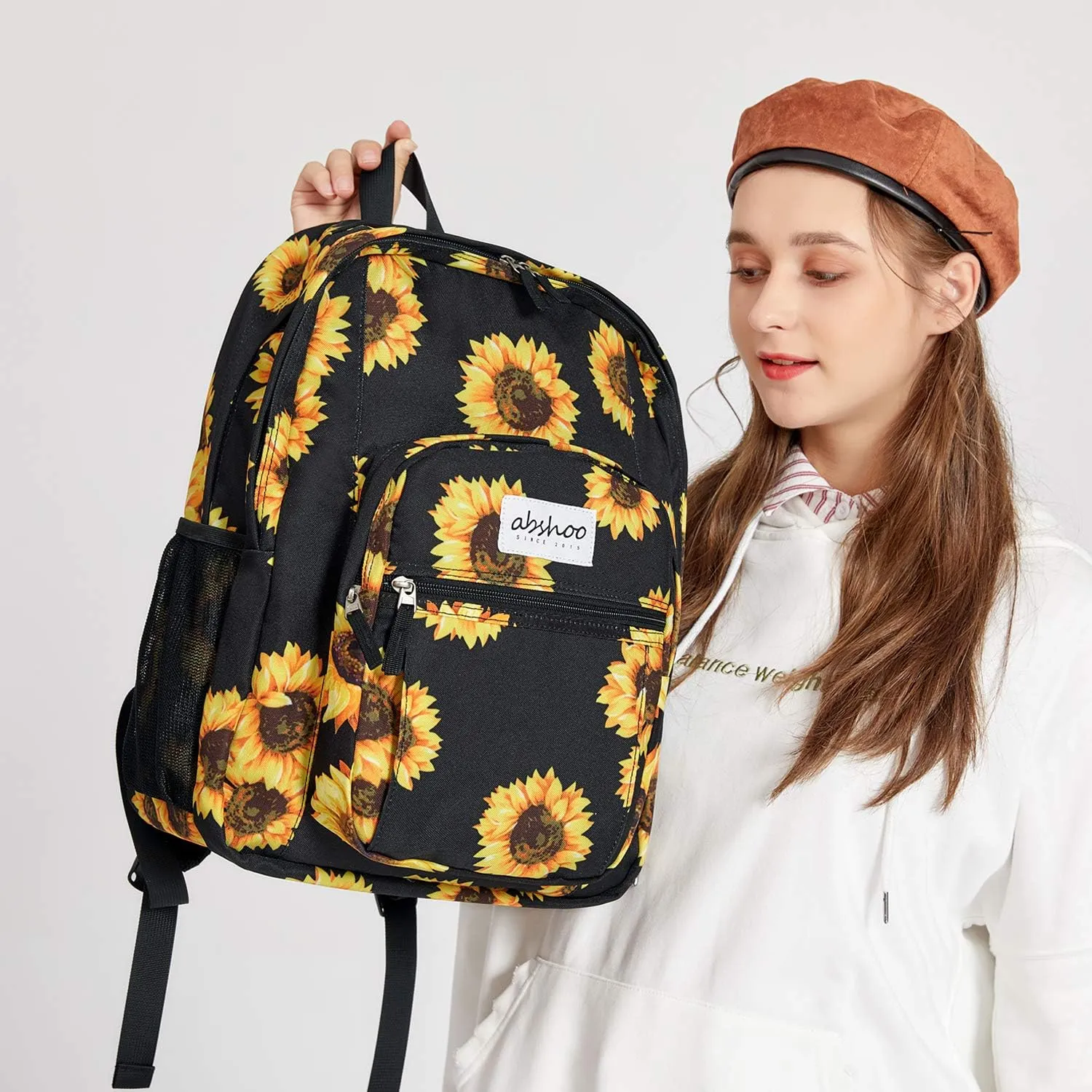 abshoo Classical Basic Travel Backpack For School Water Resistant Bookbag