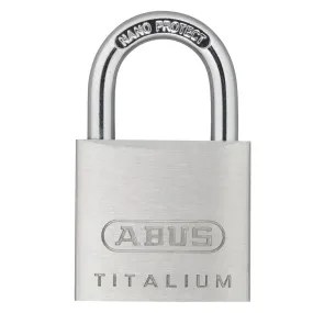 Abus 64TI/30 KA 6311 Titalium Padlock Keyed Alike to Match Existing Key# KA6311