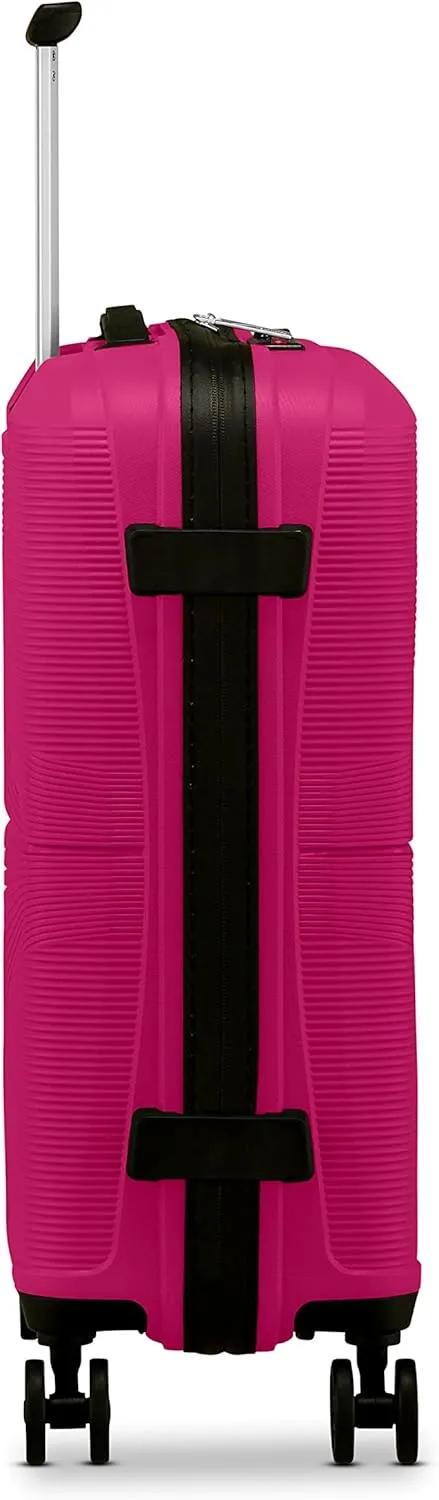 American Tourister Airconic Hardside Expandable Luggage with Spinners, Deep Orchid, 2PC SET (Carry-on/Large)