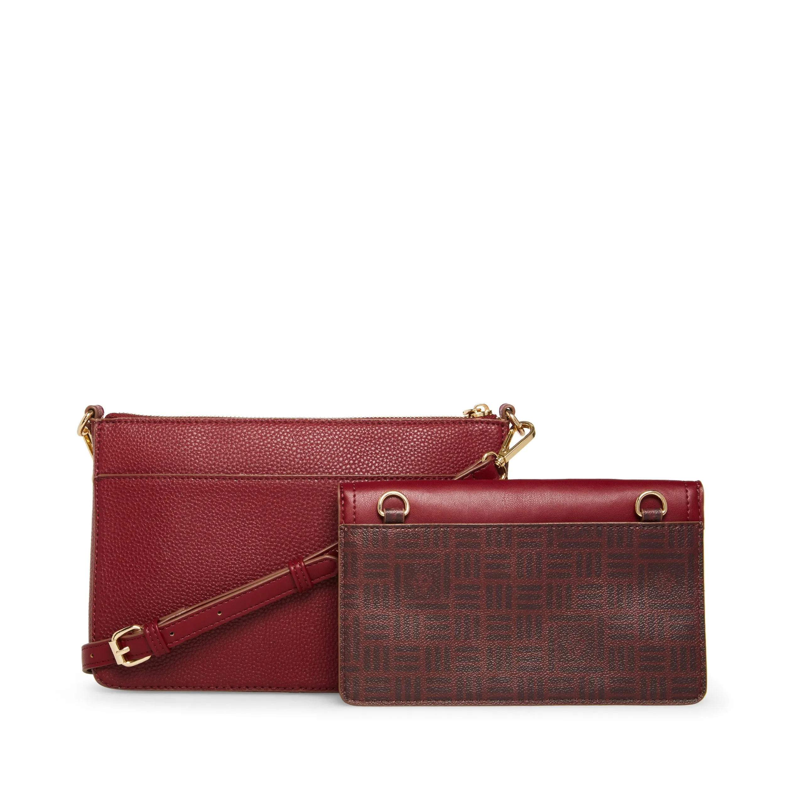 Anne Klein Lion Logo Crossbody Handbag
