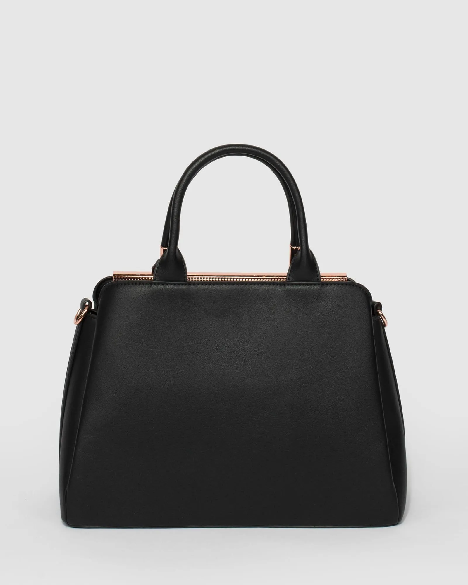 Black Connie Medium Tote Bag