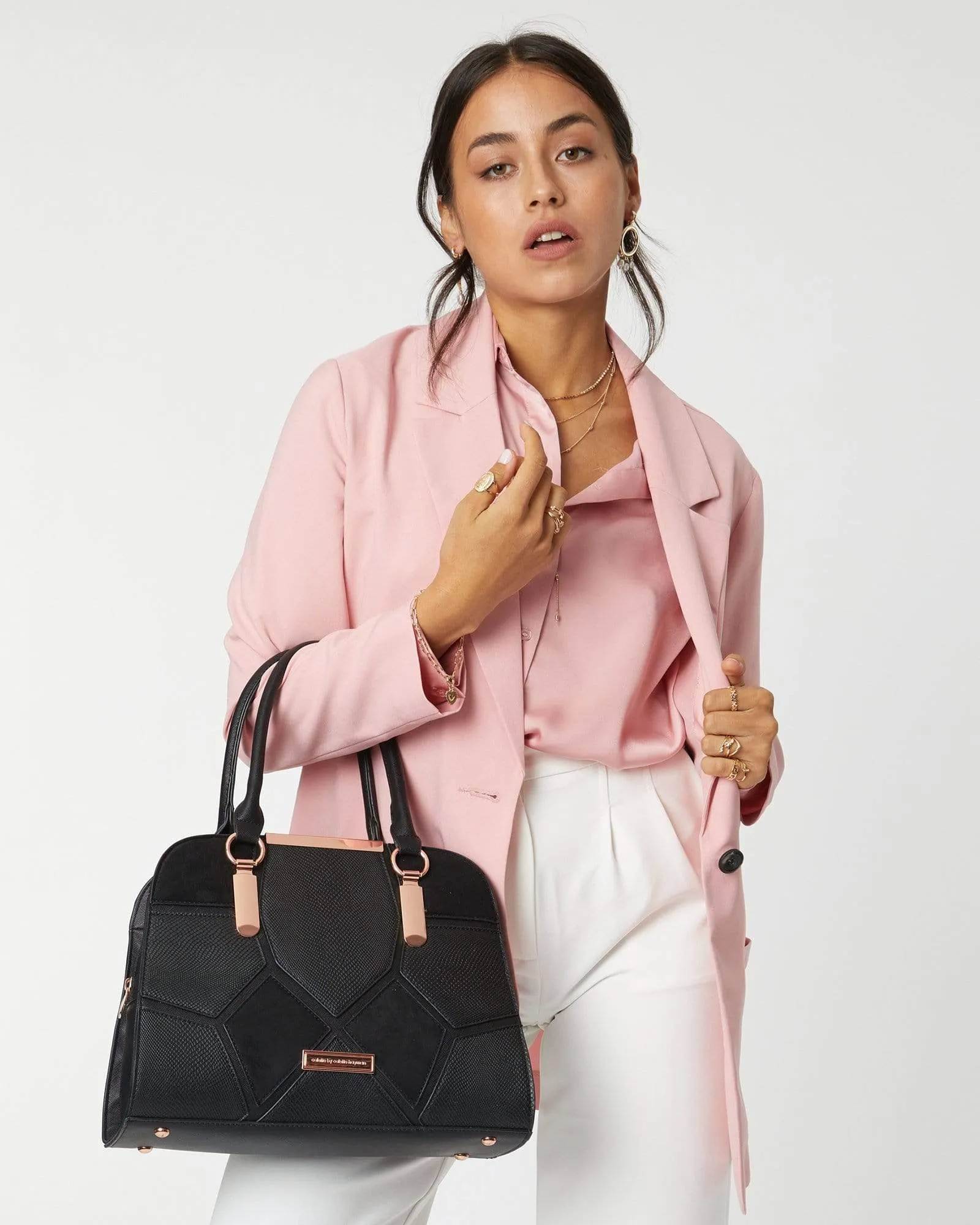 Black Maisie Tote Bag