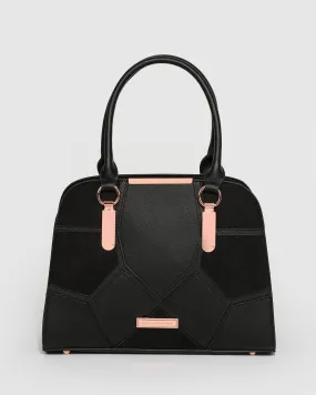 Black Maisie Tote Bag