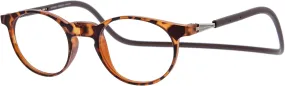 Blue Light Blocking Magnetic Reading Glasses for Men and Women. Rubber Touch Flexible Temples and Anti Glare Lenses.