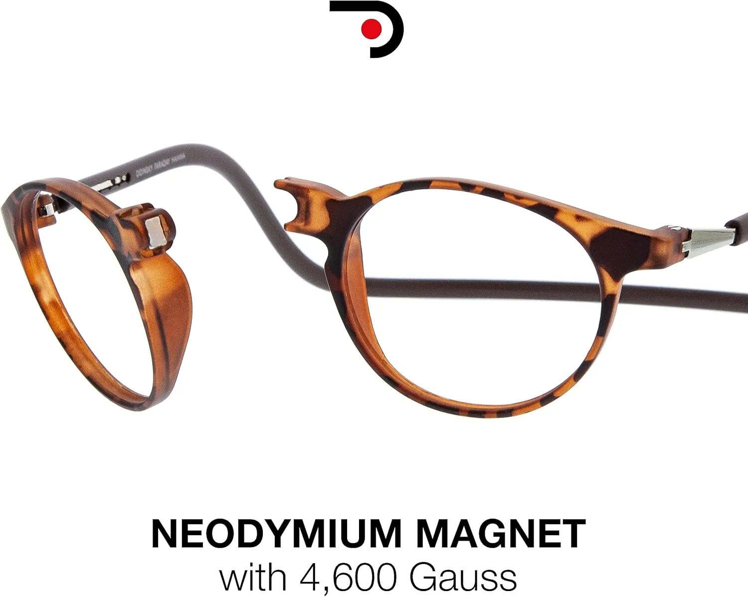 Blue Light Blocking Magnetic Reading Glasses for Men and Women. Rubber Touch Flexible Temples and Anti Glare Lenses.