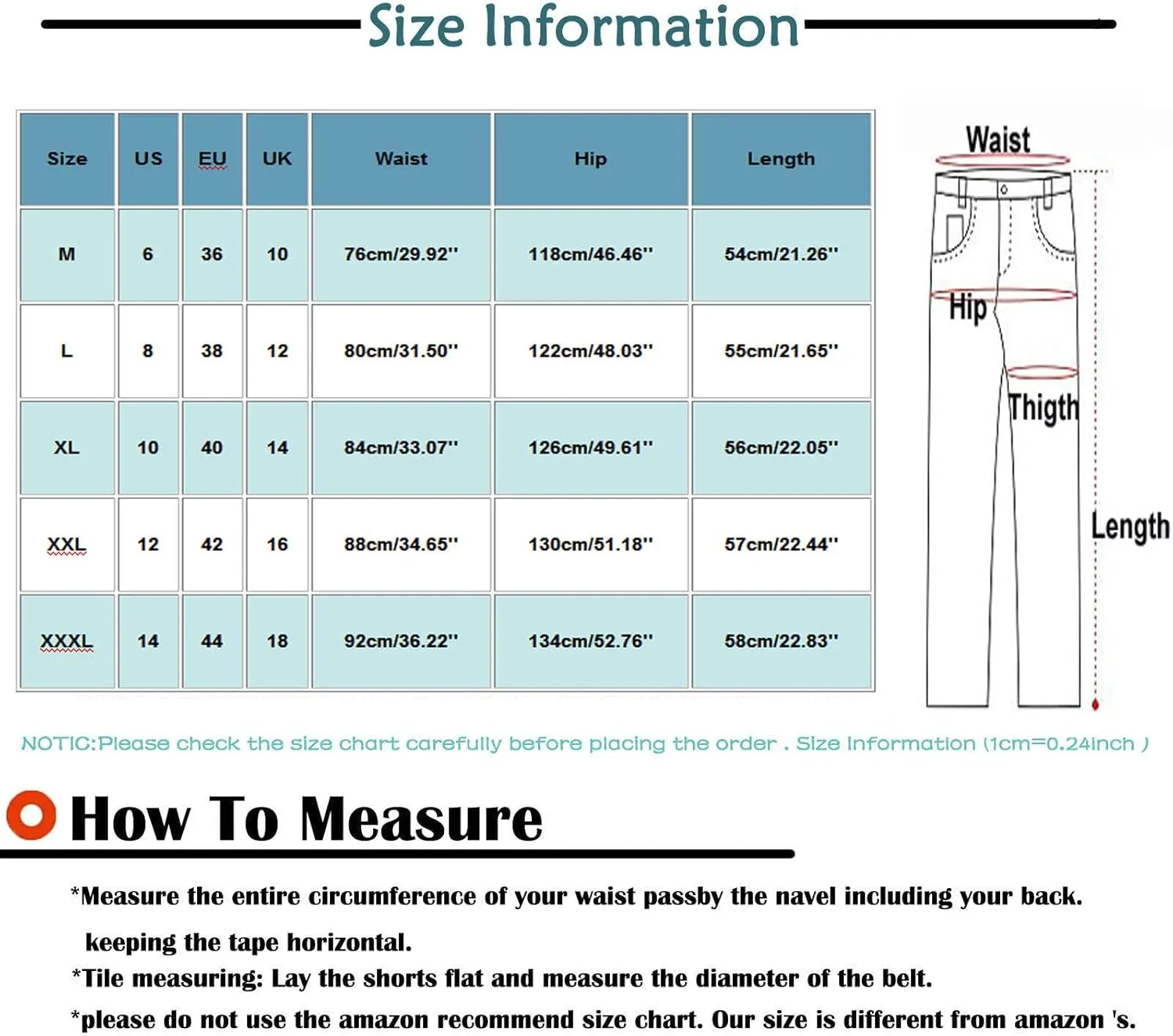 Cargo Shorts for Men Relaxed Fit Resistant Stretch Work Pants Lightweight Regular Flexible Baggy Running Hiking Pants