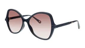 Chloe CH0001S-001 Blue Butterfly Sunglasses