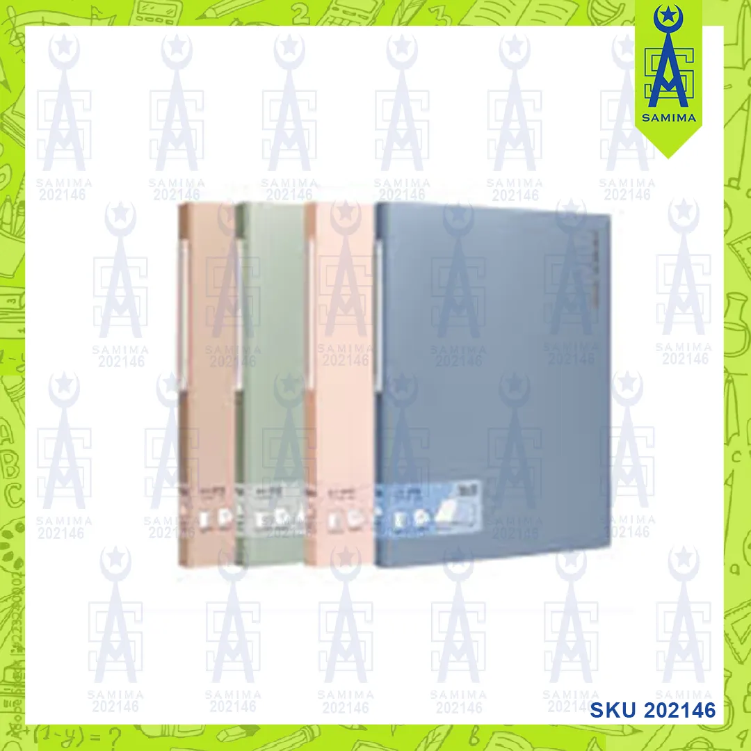 DELI NS168-40 NUSIGN DISPLAY (CLEAR) BOOK 40 POCKE