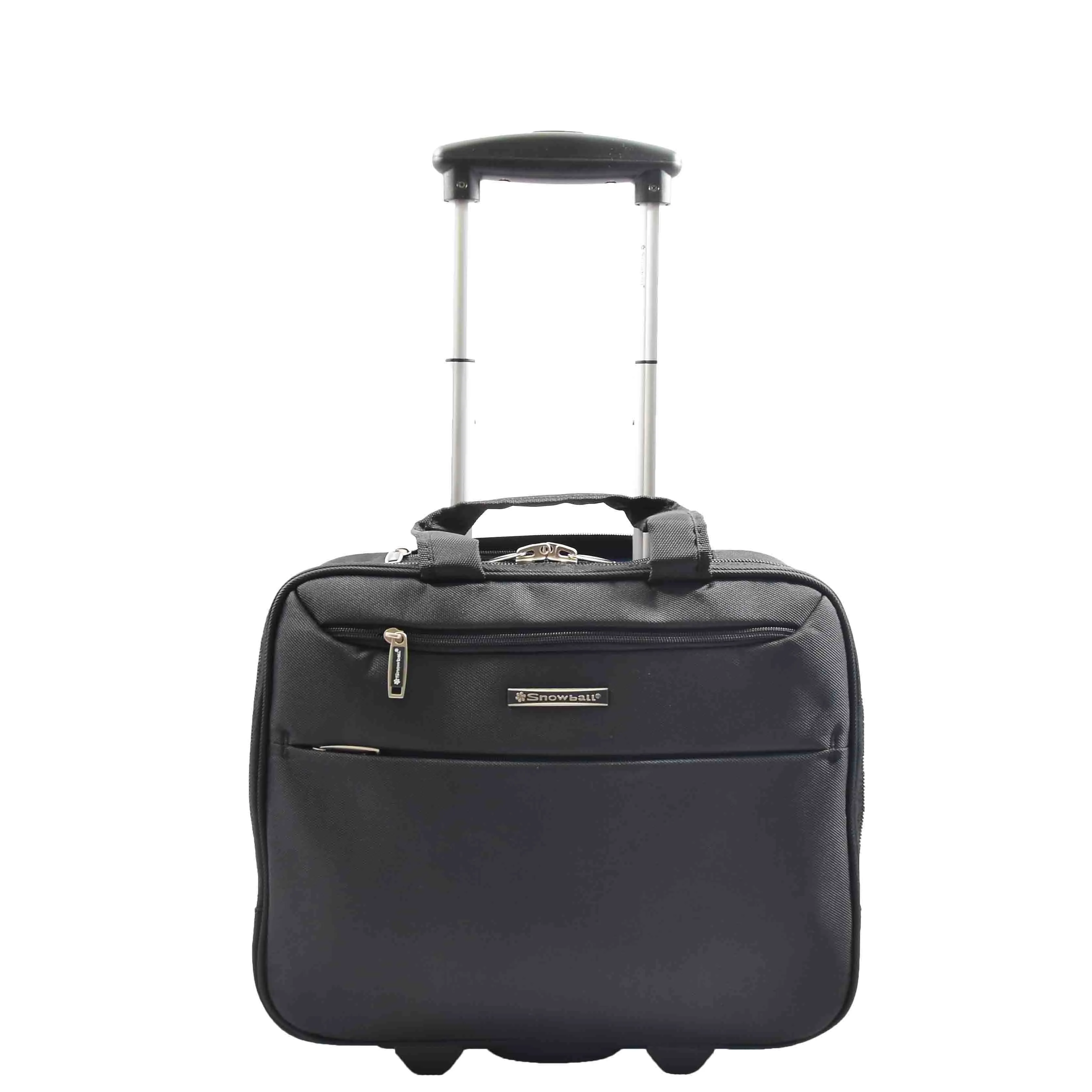 DR603 Wheeled Laptop Business Briefcase Pilot Case Black