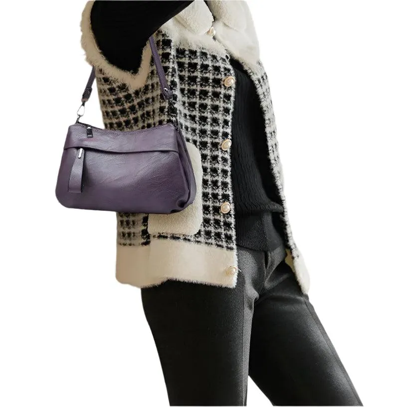 Fashionable Women’s Handbag – Large Capacity Classic Crossbody Shoulder Tote