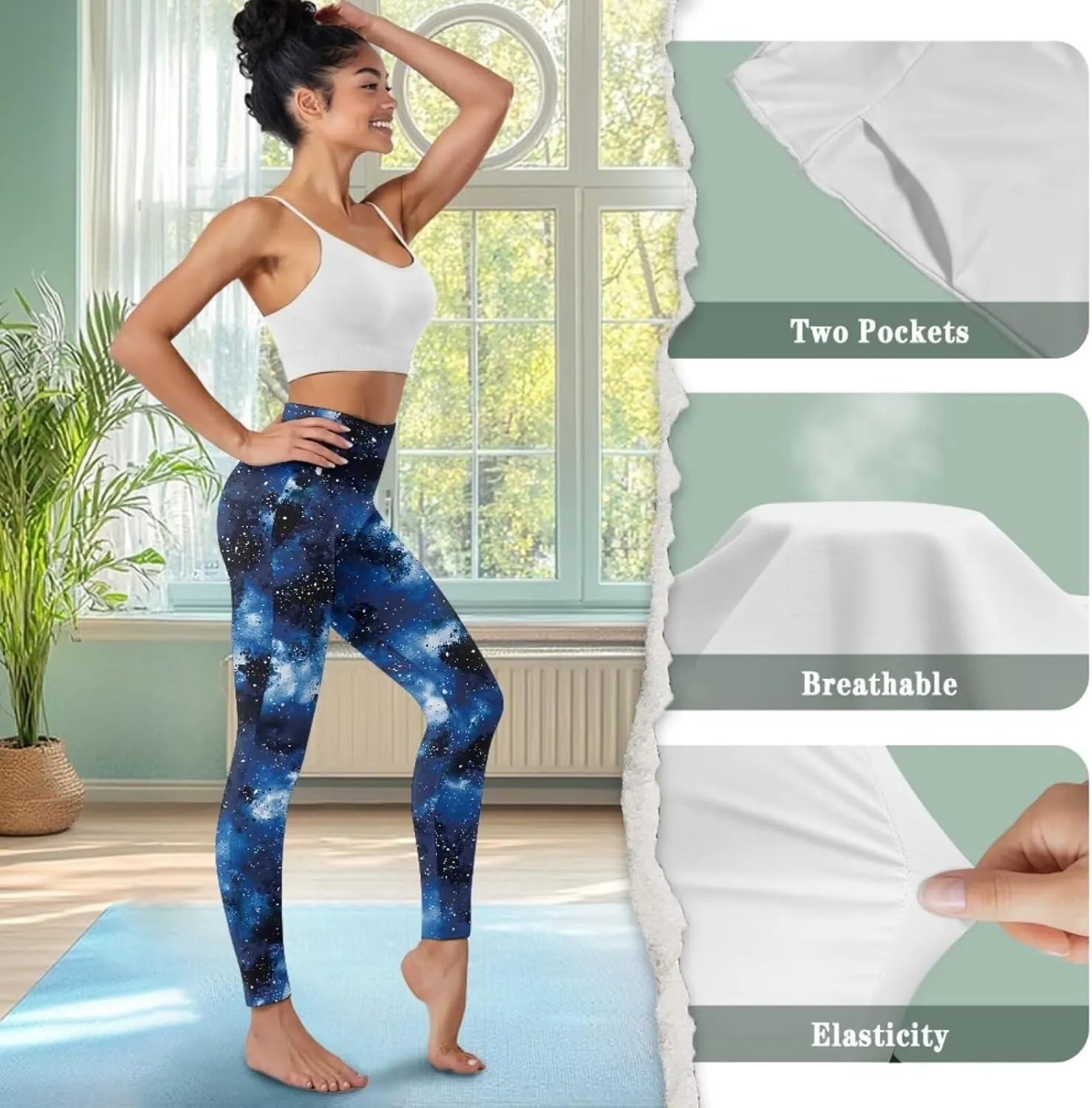 Fitting Yoga Pants for Women Leggings Flexible Comfy 2025 Trendy Women's Yoga Pants All Day Wear