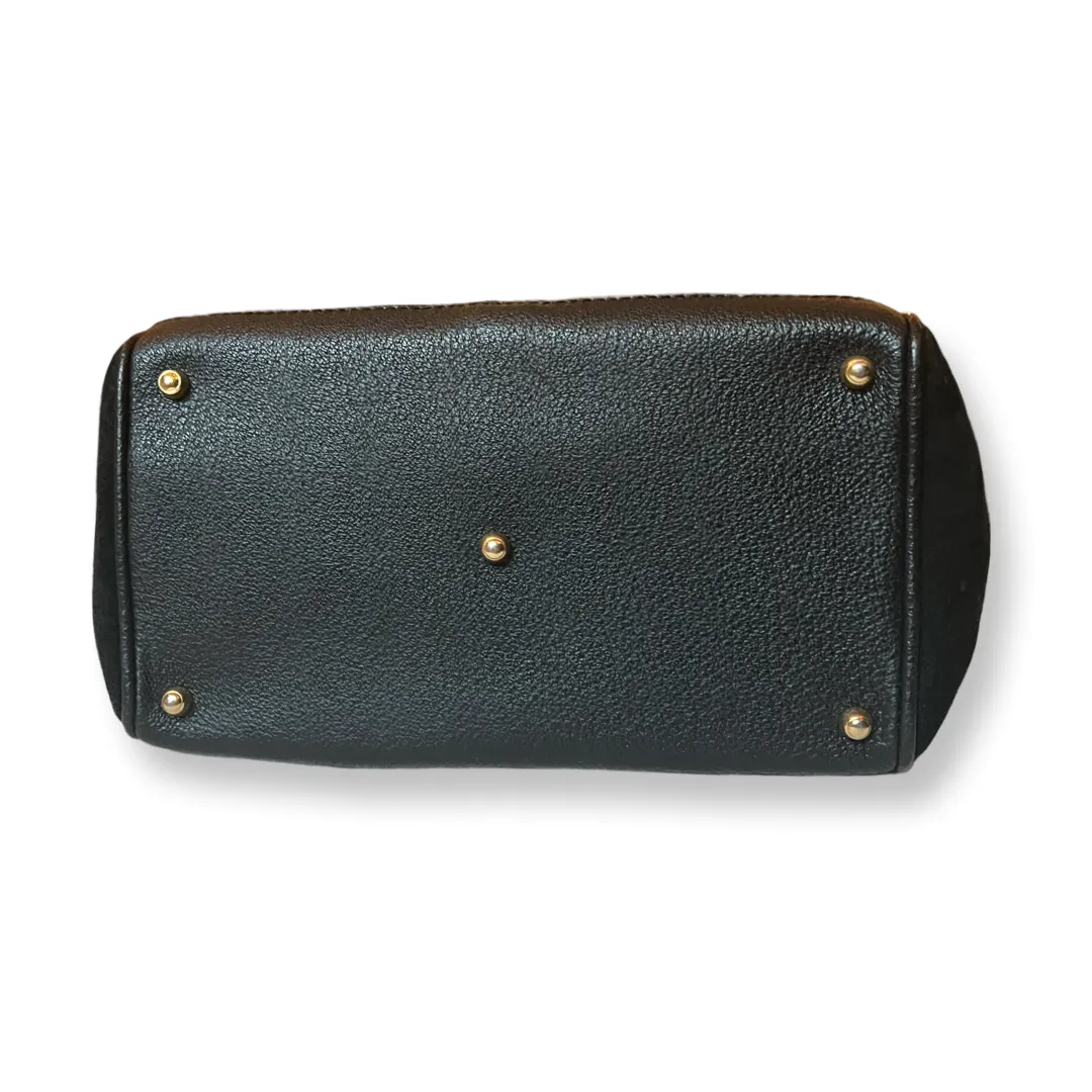 Gucci Suede Bamboo Handle Mini Tote