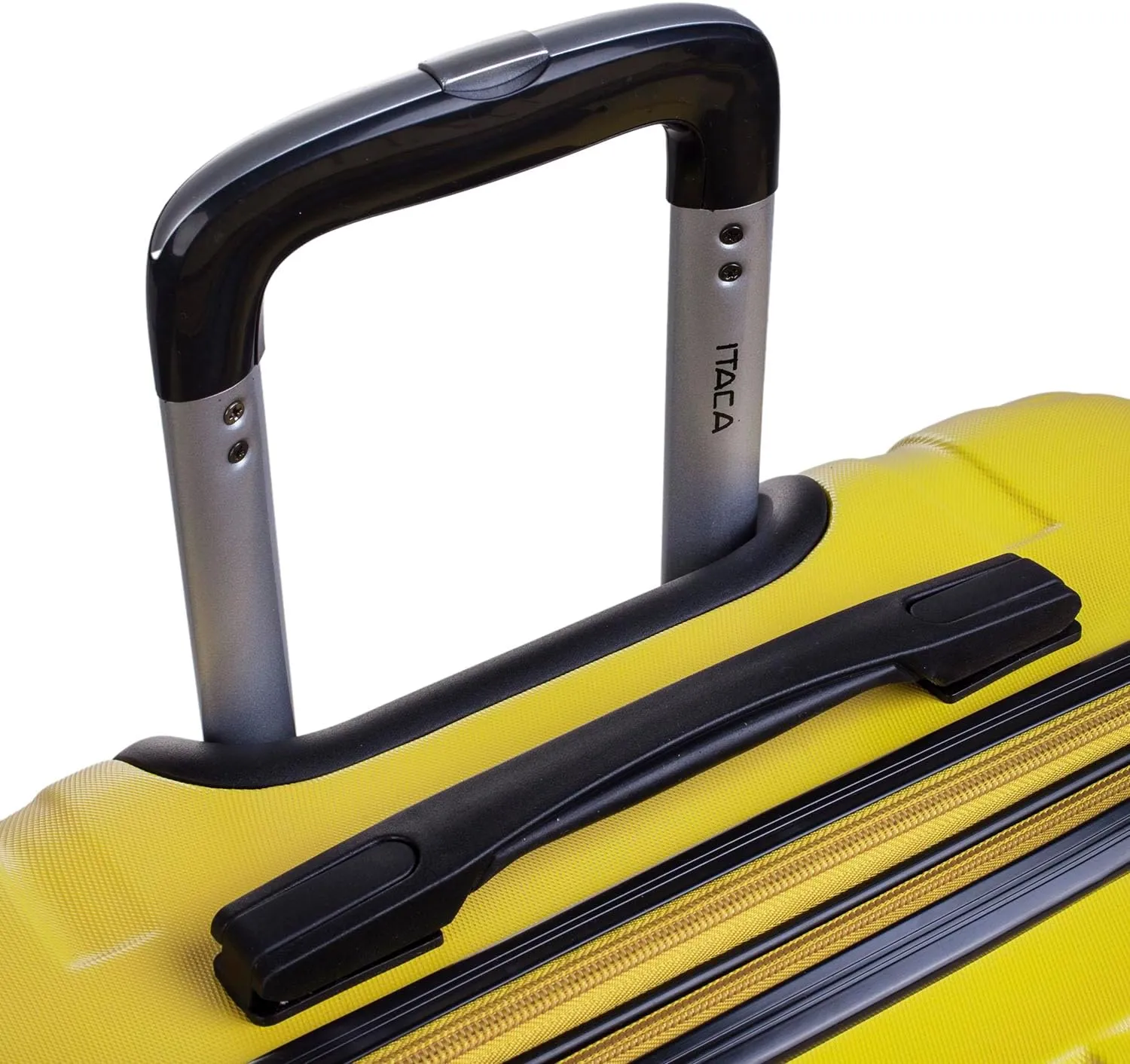 ITACA Juego Maletas de Viaje 4 Ruedas Trolley ABS. Extensibles Rgidas Resistentes y Ligeras. Mango Asas Candado. Pequea Cabina Low Cost, Mediana y Grande y Neceser. T71500
