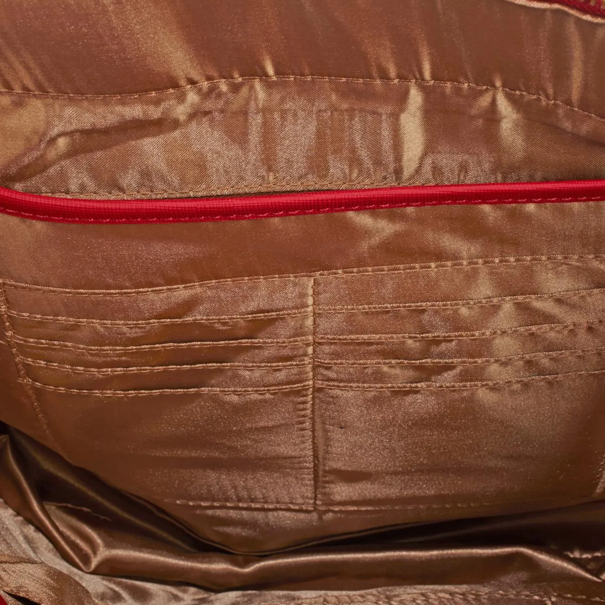 JOY & IMAN Fashionably Functional Pop Tote with RFID