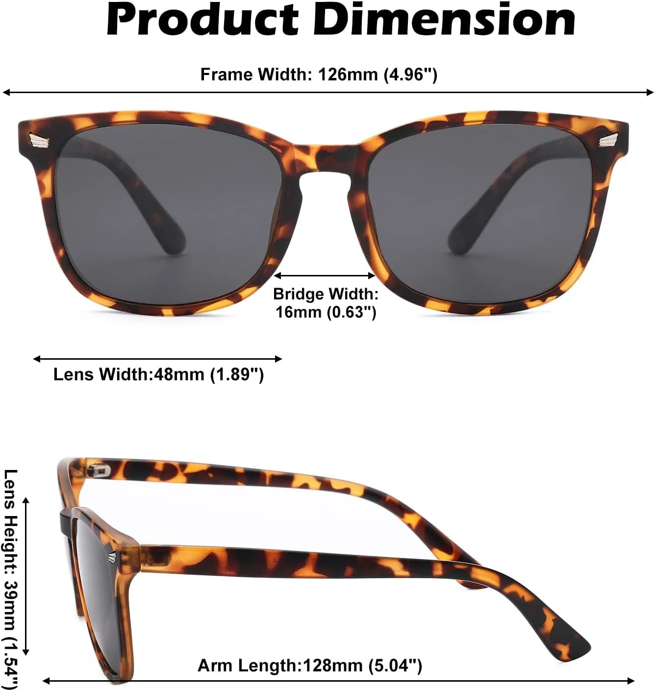 Kids Sunglasses Polarized - Flexible Youth Glasses for Toddler Girls Boys Age 3-12