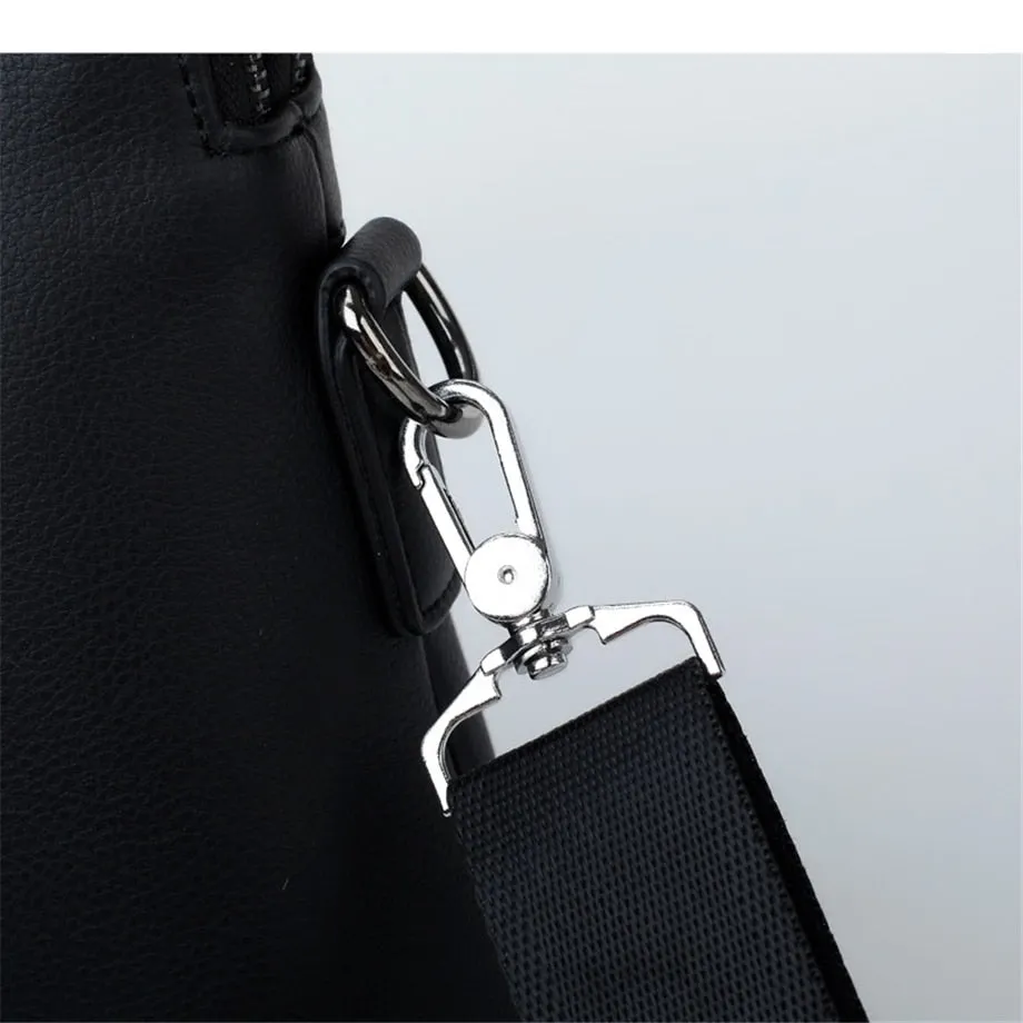 Men's Leather Briefcase For 14 Inch Laptop