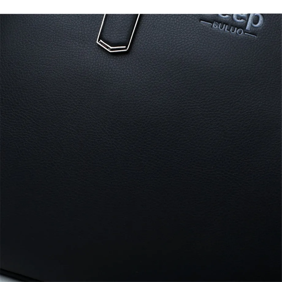Men's Leather Briefcase For 14 Inch Laptop