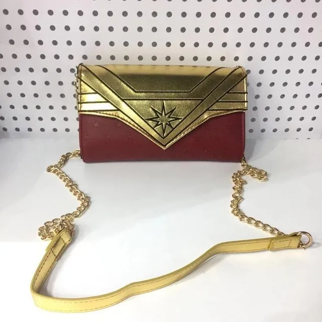 New Design Anime Handbags Fashion Female Bag Wonder Woman Messenger Bag Shoulder Bag Women Party Bags Gift