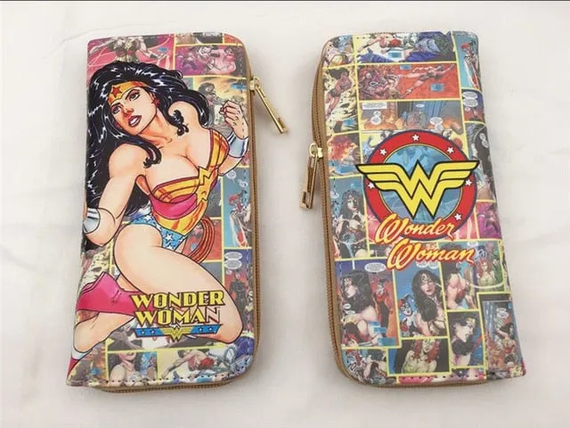 New Design Anime Handbags Fashion Female Bag Wonder Woman Messenger Bag Shoulder Bag Women Party Bags Gift