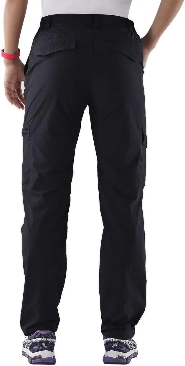 Nonwe Women's Outdoor Water-Resistant Quick Drying Lightweight Cargo Pants