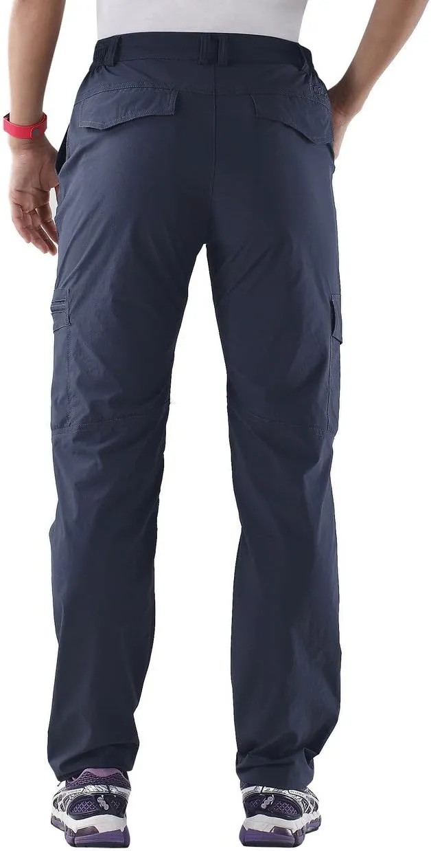 Nonwe Women's Outdoor Water-Resistant Quick Drying Lightweight Cargo Pants