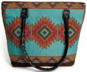 "Los Pinos" Woven Shoulder Bag