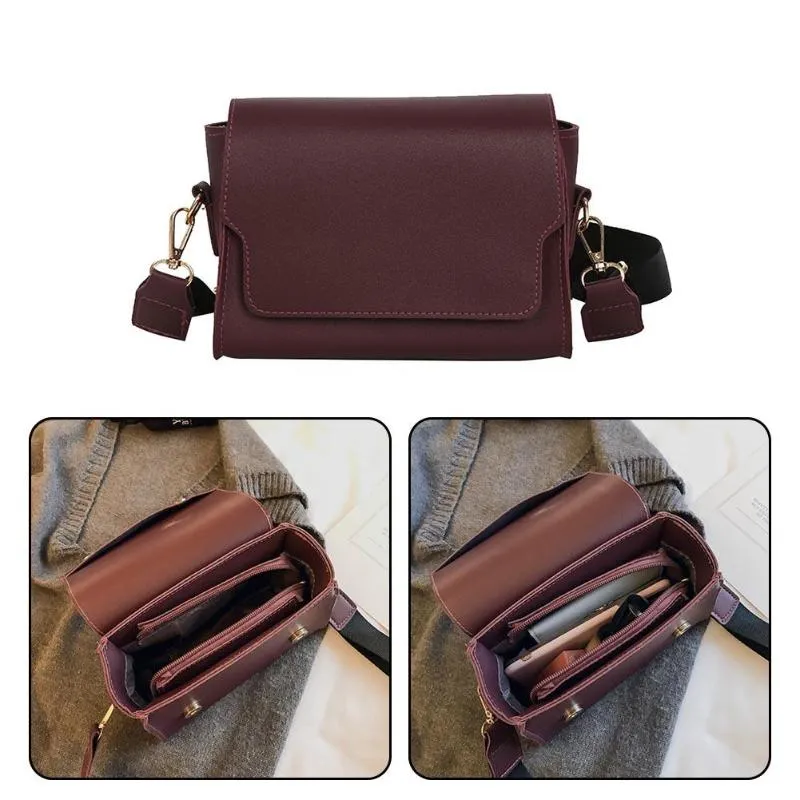 Sidiou Group Women Messenger Bag Waterproof Shoulder Bag Travel Crossbody Bag Casual Sling Messenger