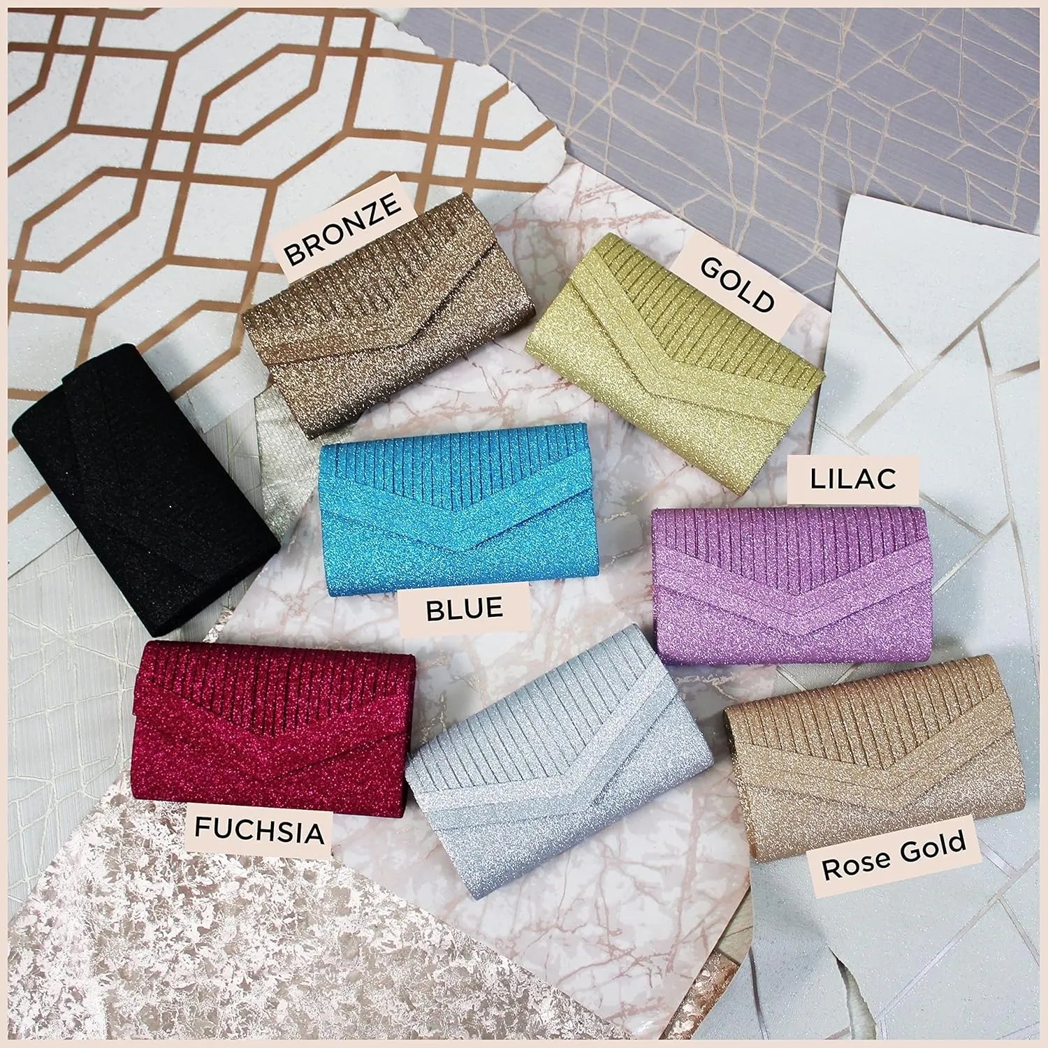 SwankySwans Women's Ruth Clutch Bag