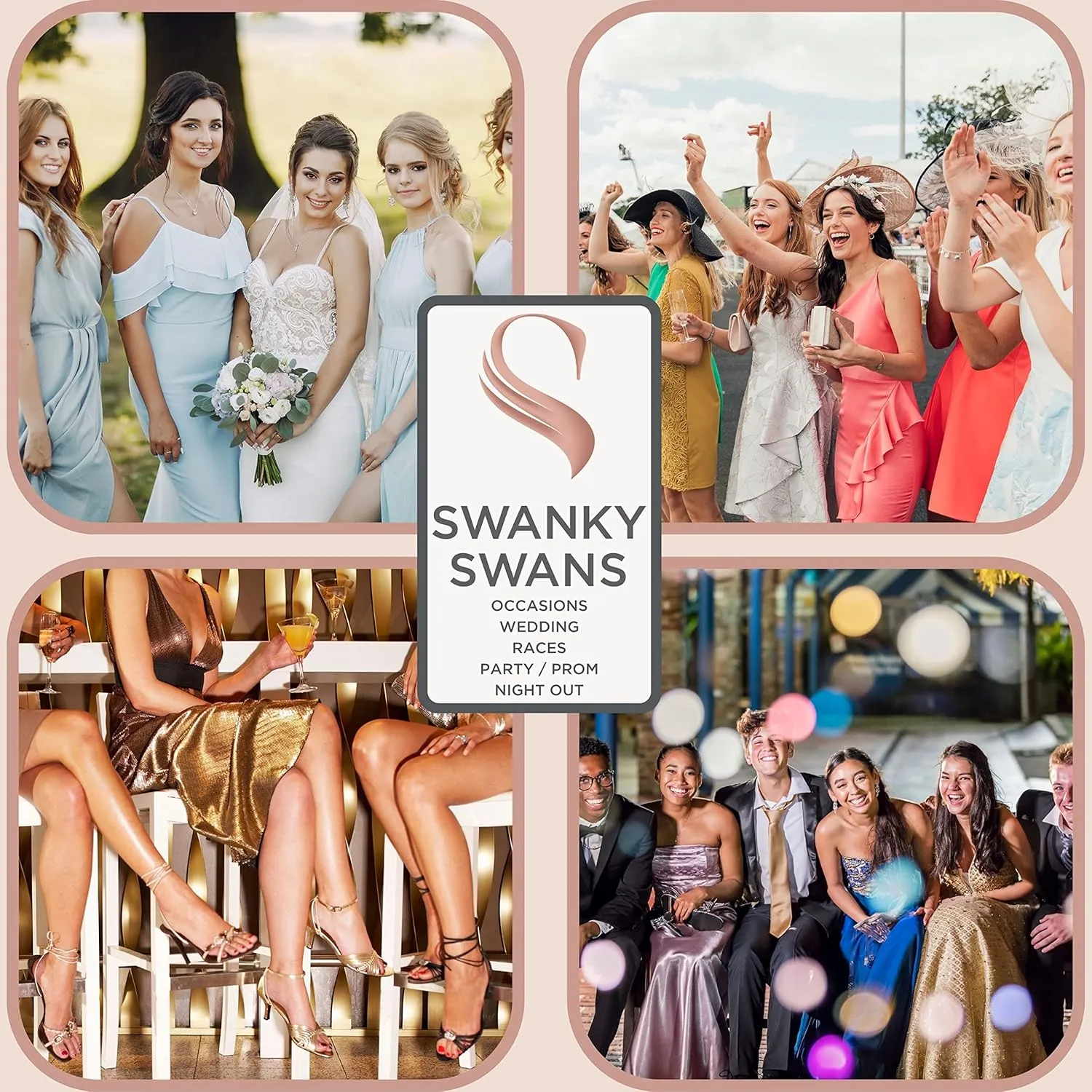 SwankySwans Women's Ruth Clutch Bag