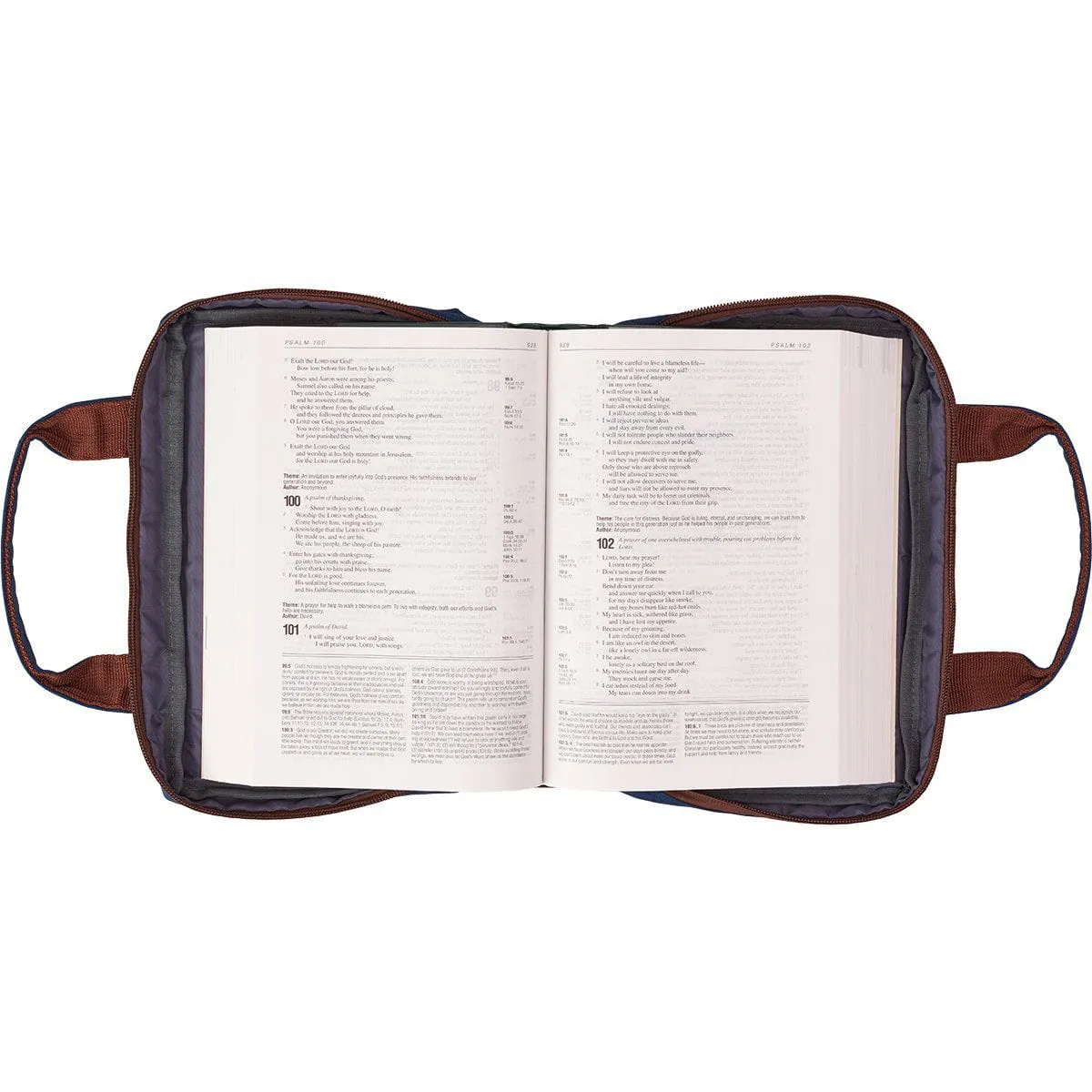 Trust in the Lord in Navy Bible Cover